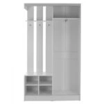 ΕΠΙΠΛΟ ΕΙΣΟΔΟΥ ΜΕ ΣΥΡΟΜΕΝΗ ΝΤΟΥΛΑΠΑ Κ ΚΑΘΡΕΦΤΗ DULCE ΛΕΥΚΟ HM2424.03 118x45x210 εκ.