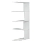 ΕΠΙΤΟΙΧΙΑ ΡΑΦΙΕΡΑ RORY HM8931.11 ΜΕΛΑΜΙΝΗ ΣΕ ΛΕΥΚΟ 22x51,5x109Υ εκ.