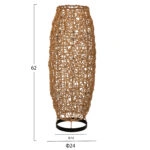 ΦΩΤΙΣΤΙΚΟ ΔΑΠΕΔΟΥ HM7877 RATTAN ΣΕ ΦΥΣΙΚΟ ΧΡΩΜΑ Φ24x62Yεκ.