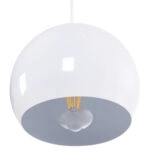 ΦΩΤΙΣΤΙΚΟ ΟΡΟΦΗΣ ΚΡΕΜΑΣΤΟ HM4108 ΛΕΥΚΗ ΜΕΤΑΛΛΙΚΗ ΚΑΜΠΑΝΑ 19x19x115Υεκ