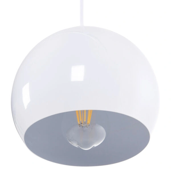 ΦΩΤΙΣΤΙΚΟ ΟΡΟΦΗΣ ΚΡΕΜΑΣΤΟ HM4108 ΛΕΥΚΗ ΜΕΤΑΛΛΙΚΗ ΚΑΜΠΑΝΑ 19x19x115Υεκ