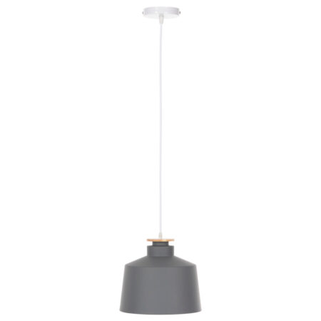 ΦΩΤΙΣΤΙΚΟ ΟΡΟΦΗΣ ΚΡΕΜΑΣΤΟ HM4158.03 ΓΚΡΙ ΚΑΠΕΛΟ ΑΛΟΥΜΙΝΙΟΥ Φ30x123,5Υεκ