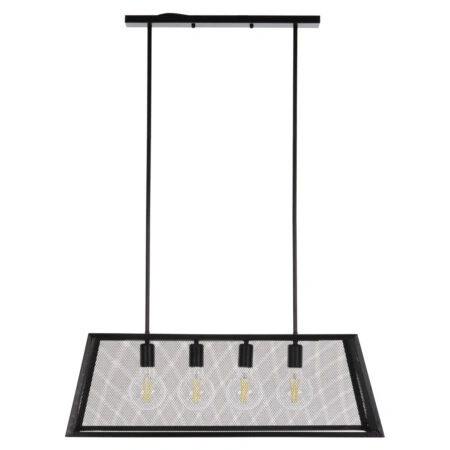 ΦΩΤΙΣΤΙΚΟ ΟΡΟΦΗΣ ΚΡΕΜΑΣΤΟ HM4179 ΜΑΥΡΟ ΜΕΤΑΛΛΙΚΟ 4-ΦΩΤΟ 78x30