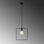 ΦΩΤΙΣΤΙΚΟ ΟΡΟΦΗΣ ΜΕΤΑΛΛΙΚΟ ΜΑΥΡΟ HM7257 30Χ6Χ123 εκ.