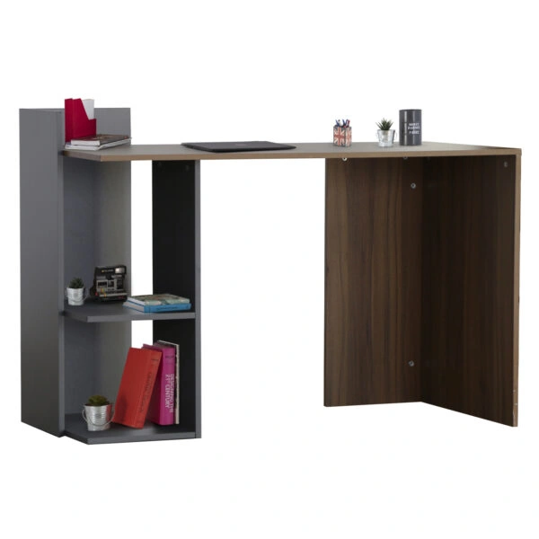 ΓΡΑΦΕΙΟ ΜΕΛΑΜΙΝΗΣ HM8994.01 ΚΑΡΥΔΙ ΓΚΡΙ 112x55x85Y εκ.