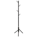 ΚΑΛΟΓΕΡΟΣ ΜΕΤΑΛΛΙΚΟΣ HM9574.01 ΣΕ ΜΑΥΡΟ ΧΡΩΜΑ-8 ΣΗΜΕΙΑ ΚΡΕΜΑΣΗΣ 48x48x173Υεκ.