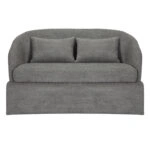 ΚΑΝΑΠΕΣ ΔΙΘΕΣΙΟΣ BEVY2 HM9678.01 ΓΚΡΙ ΥΦΑΣΜΑ-ΜΕΤΑΛΛΙΚΟΣ ΣΚΕΛΕΤΟΣ 128x72x74Υεκ.