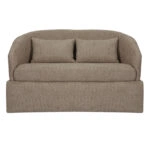 ΚΑΝΑΠΕΣ ΔΙΘΕΣΙΟΣ BEVY2 HM9678.03 ΜΠΕΖ ΥΦΑΣΜΑ-ΜΕΤΑΛΛΙΚΟΣ ΣΚΕΛΕΤΟΣ 128x72x74Υεκ.