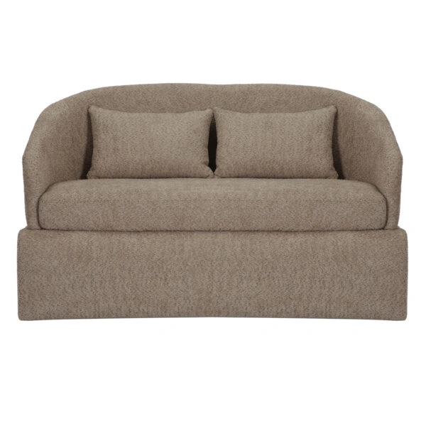 ΚΑΝΑΠΕΣ ΔΙΘΕΣΙΟΣ BEVY2 HM9678.03 ΜΠΕΖ ΥΦΑΣΜΑ-ΜΕΤΑΛΛΙΚΟΣ ΣΚΕΛΕΤΟΣ 128x72x74Υεκ.