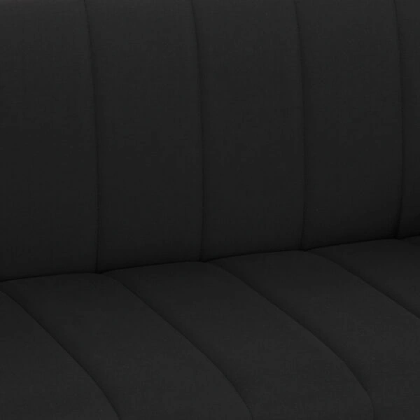 ΚΑΝΑΠΕΣ ΚΡΕΒΑΤΙ ANDRI ΤΡΙΘΕΣΙΟΣ ΜΑΥΡΟΣ HM3239.01 180x72x77 εκ.