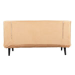 ΚΑΝΑΠΕΣ ΚΡΕΒΑΤΙ ASMA HM3077.17 2ΘΕΣΙΟΣ ΜΕ ΒΕΛΟΥΔΟ ΜΠΕΖ 142x96x74Y εκ.