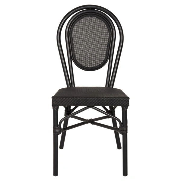 ΚΑΡΕΚΛΑ ΑΛΟΥΜΙΝΙΟΥ TRENT BAMBOO LOOK ΜΕ TEXTLINE 45x57x88 εκ. HM5052