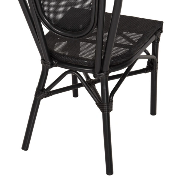 ΚΑΡΕΚΛΑ ΑΛΟΥΜΙΝΙΟΥ TRENT BAMBOO LOOK ΜΕ TEXTLINE 45x57x88 εκ. HM5052