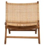 ΚΑΡΕΚΛΑ LOUNGE ΑΝΑΔΙΠΛΟΥΜΕΝΗ ANTIL HM9379.01 ΜΑΣΙΦ ΞΥΛΟ ΤEAK ΦΥΣΙΚΟ 66x77x67Yεκ.