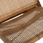 ΚΑΡΕΚΛΑ LOUNGE ΑΝΑΔΙΠΛΟΥΜΕΝΗ ANTIL HM9379.01 ΜΑΣΙΦ ΞΥΛΟ ΤEAK ΦΥΣΙΚΟ 66x77x67Yεκ.