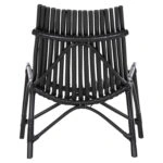 ΚΑΡΕΚΛΑ ΕΞΩΤ.ΧΩΡΟΥ CELLION HM9812.02 ΡΑΒΔΟΙ RATTAN ΣΕ ΜΑΥΡΟ ΧΡΩΜΑ 76x72x83Υεκ.