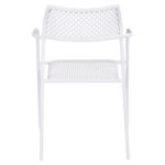 ΚΑΡΕΚΛΑ ΜΕΤΑΛΛΙΚΗ ΛΕΥΚΗ THETIS HM5173.12 55x57x79 cm