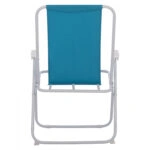 ΚΑΡΕΚΛΑ ΠΑΡΑΛΙΑΣ DEVAL ΠΤΥΣΣΟΜΕΝΗ ΣΙΕΛ ΜΕ ΨΗΛΗ ΠΛΑΤΗ HM5148 ΜΕΤΑΛΛΙΚΗ