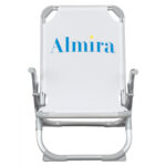 ΚΑΡΕΚΛΑΚΙ ΠΑΡΑΛΙΑΣ ΨΗΛΗ ΠΛΑΤΗ ALMIRA HM5053.03 ΒΑΡΕΩΣ ΤΥΠΟΥ ΛΕΥΚΟ ΑΛΟΥΜΙΝΙΟΥ 56x70x66 εκ.