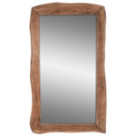 ΚΑΘΡΕΠΤΗΣ ZION ΑΠΟ ΜΑΣΙΦ ΞΥΛΟ ΑΚΑΚΙΑΣ ΦΥΣΙΚΟ 142Χ80Χ4εκ.HM8186.11