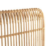 ΚΕΦΑΛΑΡΙ ΚΡΕΒΑΤΙΟΥ MERMA HM9549 ΣΕ ΦΥΣΙΚΟ ΧΡΩΜΑ RATTAN 165x5x121Yεκ.