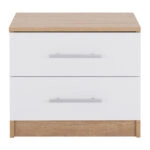 ΚΟΜΟΔΙΝΟ ΜΕΛΑΜΙΝΗΣ HM2220.06 SONAMA - ΛΕΥΚΟ 48x40,5x41,5 εκ.