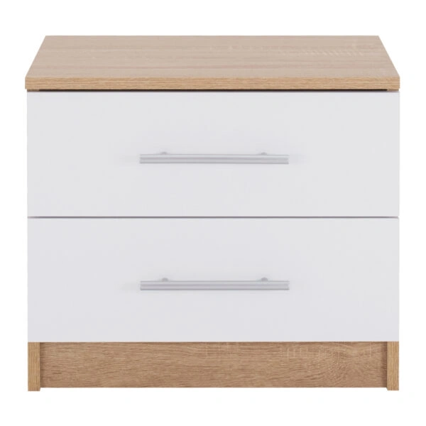 ΚΟΜΟΔΙΝΟ ΜΕΛΑΜΙΝΗΣ HM2220.06 SONAMA - ΛΕΥΚΟ 48x40,5x41,5 εκ.