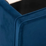 ΚΡΕΒΑΤΙ ALLIE HM584.18 160Χ200 ΜΕ ΑΠΟΘΗΚΕΥΤΙΚΟ ΧΩΡΟ-ΜΠΛΕ ΒΕΛΟΥΔΟ