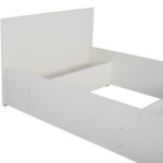 ΚΡΕΒΑΤΙ ADLER ΜΕΛΑΜΙΝΗΣ ΜΟΝΟ ΓΙΑ ΣΤΡΩΜΑ 90Χ200εκ. ΛΕΥΚΟ HM2433.03