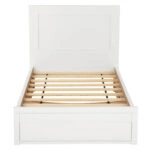 ΚΡΕΒΑΤΙ MELANY HM346.05 ΜΕ 1 ΣΥΡΤΑΡΙ ΛΕΥΚΟ ΓΙΑ ΣΤΡΩΜΑ 90Χ190 εκ.