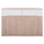 ΜΠΟΥΦΕΣ JOLENE HM2234.02 2 ΣΥΡΤΑΡΙΑ & 4 ΠΟΡΤΕΣ SONAMA 120X40X80εκ.
