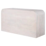 ΜΠΟΥΦΕΣ HANDYR HM9705 ΜΑΣΙΦ ΞΥΛΟ MANGO ΣΕ ΛΕΥΚΟ ΧΡΩΜΑ 165x35x75Yεκ.