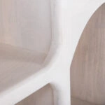 ΜΠΟΥΦΕΣ HANDYR HM9705 ΜΑΣΙΦ ΞΥΛΟ MANGO ΣΕ ΛΕΥΚΟ ΧΡΩΜΑ 165x35x75Yεκ.