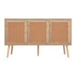 ΜΠΟΥΦΕΣ ΜΕΛΑΜΙΝΗΣ COLM- ΣΥΝΘ. RATTAN ΣΤΙΣ ΠΟΡΤΕΣ HM9220.11 120Χ39Χ70Υεκ.