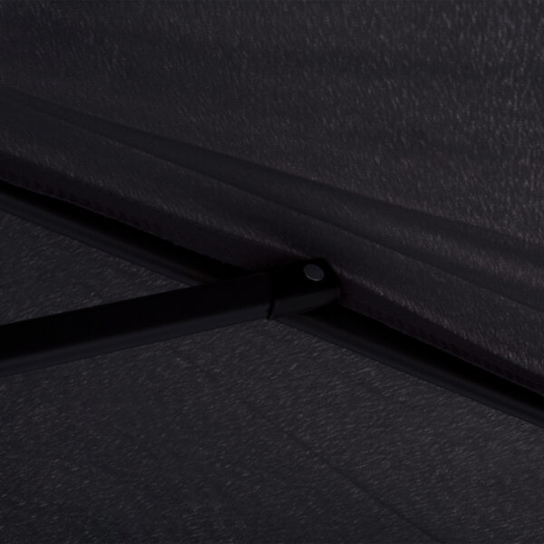 ΟΜΠΡΕΛΑ ΑΛΟΥΜΙΝΙΟΥ KACEN Φ250x236 εκ. ΜΕ 6 ΑΚΤΙΝΕΣ ΓΚΡΙ ΠΑΝΙ HM6030.10