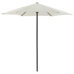 ΟΜΠΡΕΛΑ ΑΛΟΥΜΙΝΙΟΥ Φ250x236 εκ.ΜΕ 6 ΑΚΤΙΝΕΣ KACEN HM6030.02 ΜΠΕΖ ΓΚΡΙ