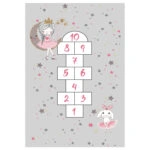 ΠΑΙΔΙΚΟ ΧΑΛΙ ΜΕ ΚΡΟΣΙΑ HM7678.02 ΓΚΡΙ 80Χ150 εκ.