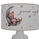 ΠΑΙΔΙΚΟ ΦΩΤΙΣΤΙΚΟ ΕΠΙΤΡΑΠΕΖΙΟ ΥΦΑΣΜΑΤΙΝΟ Φ24x32 εκ. HM7577.07