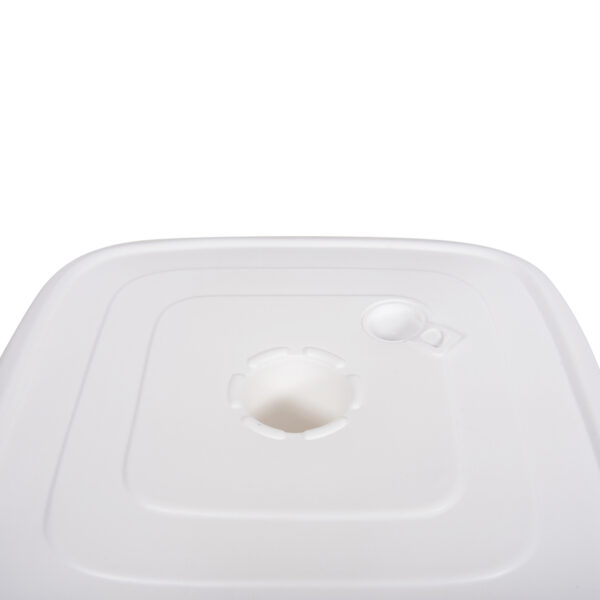 ΠΛΑΣΤΙΚΗ ΒΑΣΗ ΟΜΠΡΕΛΑΣ ΜΕ ΡΟΔΑ SOLBAS HM6113.01 ΛΕΥΚΗ- ΚΟΝΤΑΡΙ 33/50mm 46,5x23,5Υ