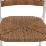 ΠΟΛΥΘΡΟΝΑ ΑΛΟΥΜΙΝΙΟΥ ΛΕΥΚΗ ΜΕ ΣΧΟΙΝΙ PE ΜΠΕΖ  HM5786.01 55,5x50x77,5 εκ.