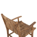 ΠΟΛΥΘΡΟΝΑ ΕΠΑΓΓΕΛΜΑΤΙΚΗ ΑΠΟ ΜΑΣΙΦ ΞΥΛΟ ΤΕΑΚ ΜΕ ΨΑΘΑ 50X50X93Υ εκ.HM9400.11