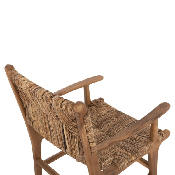 ΠΟΛΥΘΡΟΝΑ ΕΠΑΓΓΕΛΜΑΤΙΚΗ ΑΠΟ ΜΑΣΙΦ ΞΥΛΟ ΤΕΑΚ ΜΕ ΨΑΘΑ 50X50X93Υ εκ.HM9400.11