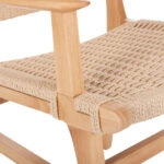 ΠΟΛΥΘΡΟΝΑ ΕΣΩΤ. ΧΩΡΟΥ HM9331.01 IGNACIO RUBBERWOOD-ΣΧΟΙΝΙ 61x56x83Υεκ.