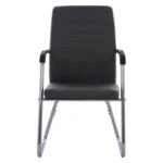 ΠΟΛΥΘΡΟΝΑ DALEY HM1021.01 ΜΕ ΜΠΡΑΤΣΑ ΜΑΥΡΟ PU 56x58x93 εκ.