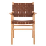 ΠΟΛΥΘΡΟΝΑ FELIPE HM9328.01 ΤΟΟΝ ΞΥΛΟ ΜΕ PU ΚΑΦΕ 62x59x86Y εκ.