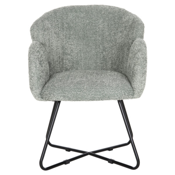 ΠΟΛΥΘΡΟΝΑ HARNIS HM9603.05 ΦΥΣΤΙΚΙ ΜΠΟΥΚΛΕ-ΜΑΥΡΑ ΜΕΤΑΛ.ΠΟΔΙΑ ΧΙΑΣΤΙ 59,5x64x77Υεκ