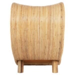 ΠΟΛΥΘΡΟΝΑ CURVY LOUNGE HM9645.01 ΑΠΟ RATTAN ΣΕ ΦΥΣΙΚΗ ΑΠΟΧΡΩΣΗ 63x128x97Y εκ.