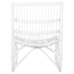 ΠΟΛΥΘΡΟΝΑ GRINN HM9815.03 ΡΑΒΔΟΙ RATTAN ΣΕ ΛΕΥΚΟ 56,5x73,5x79,5Υ εκ.