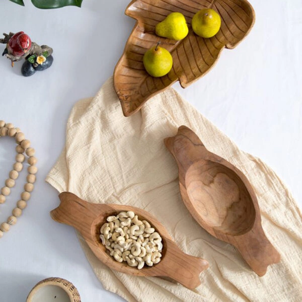 Shaunlop Μπώλ Ξύλινα Σετ/2 (13x5x2)cm (13x5x2)cm