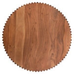 ΣΕΤ 2ΤΜΧ ΤΡΑΠΕΖΙΑ ΣΑΛΟΝΙΟΥ ΣΤΡΟΓΓΥΛΑ SEDGE HM11944 ΜΑΣΙΦ ΑΚΑΚΙΑ Φ90 & Φ40εκ.